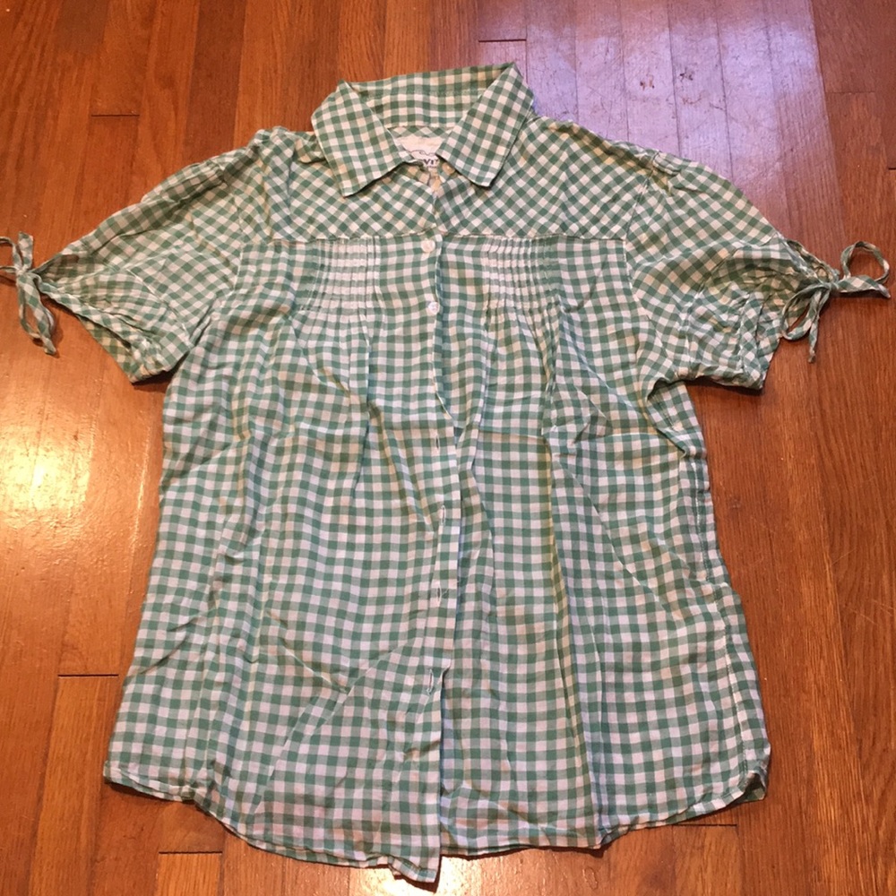 Levi’s Gingham Blouse